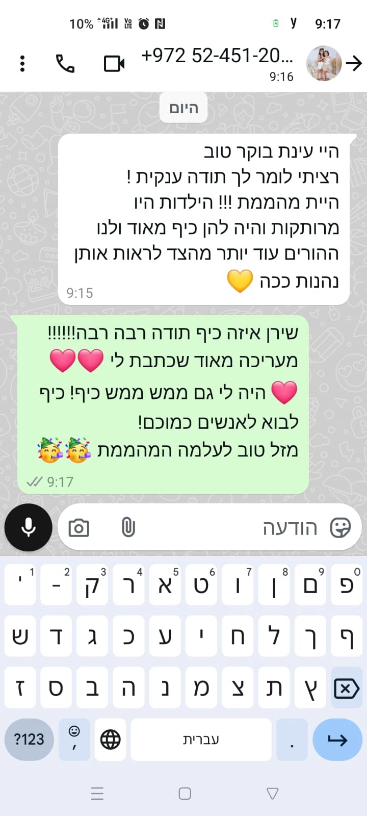 חגיגת ספא מפנקת עם עינתוש - 073-7590531