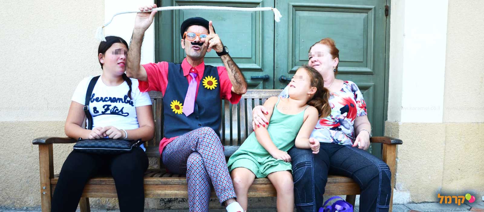 מופע לילדים - מוריס משקפוף - 073-7590509