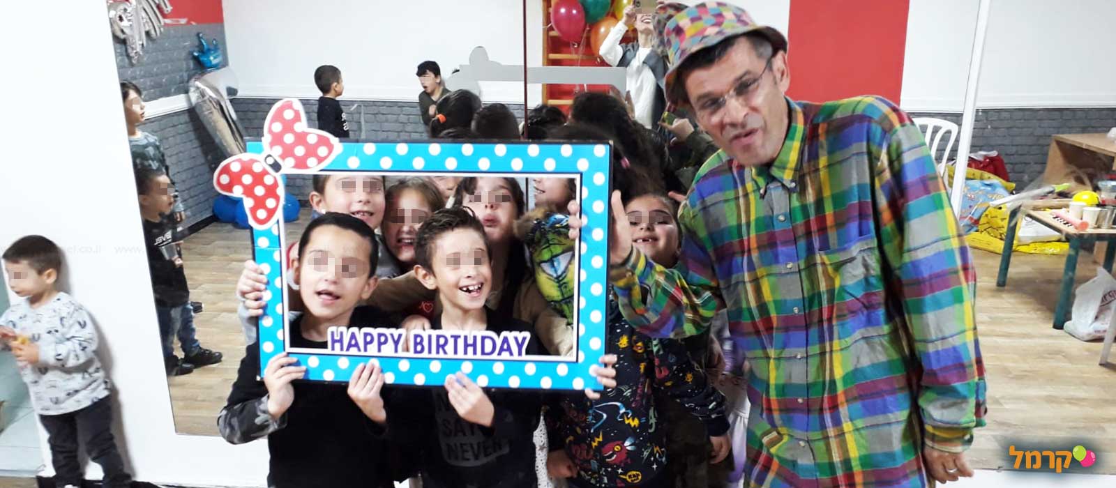 מופע לילדים - מוריס משקפוף - 073-7590509