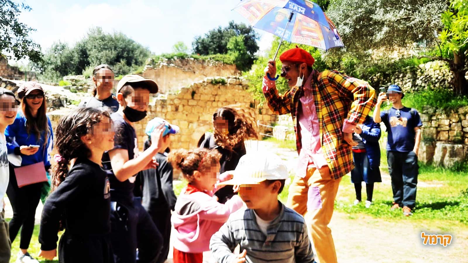 מופע לילדים - מוריס משקפוף - 073-7590509