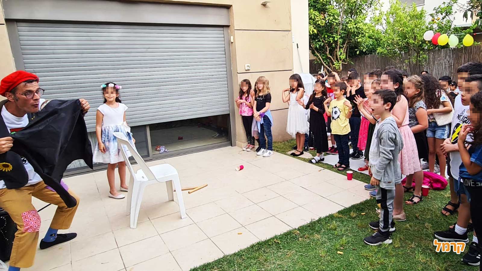 מופע לילדים - מוריס משקפוף - 073-7590509