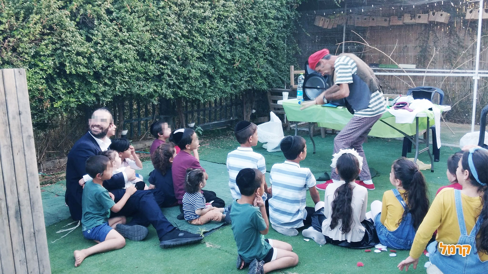 מופע לילדים - מוריס משקפוף - 073-7590509