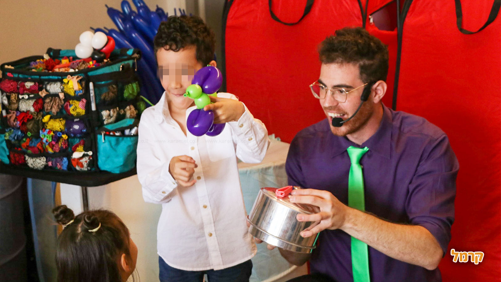 הבלונים הקסומים של תמיר - 073-7823093