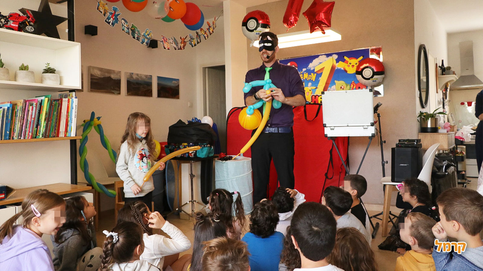 הבלונים הקסומים של תמיר - 073-7823093