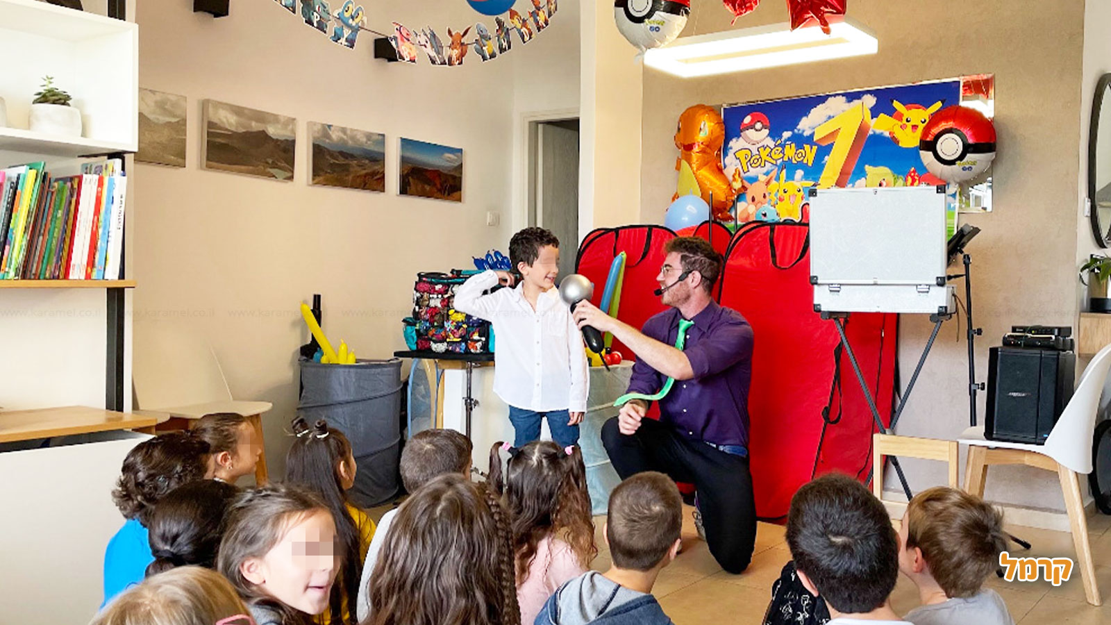 הבלונים הקסומים של תמיר - 073-7823093