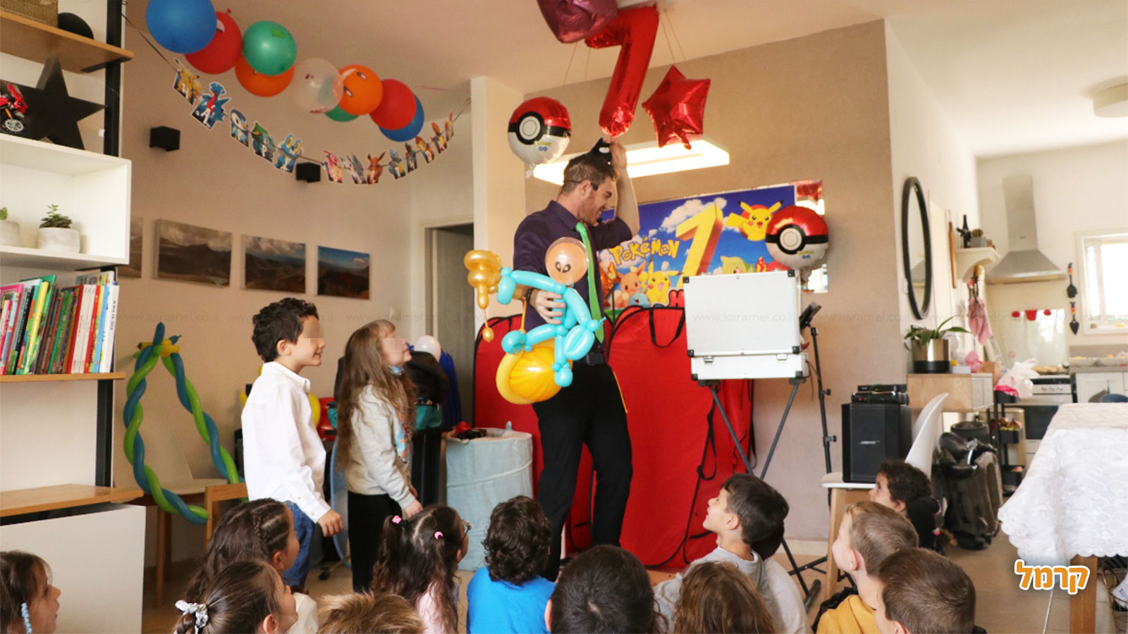 הבלונים הקסומים של תמיר - 073-7823093