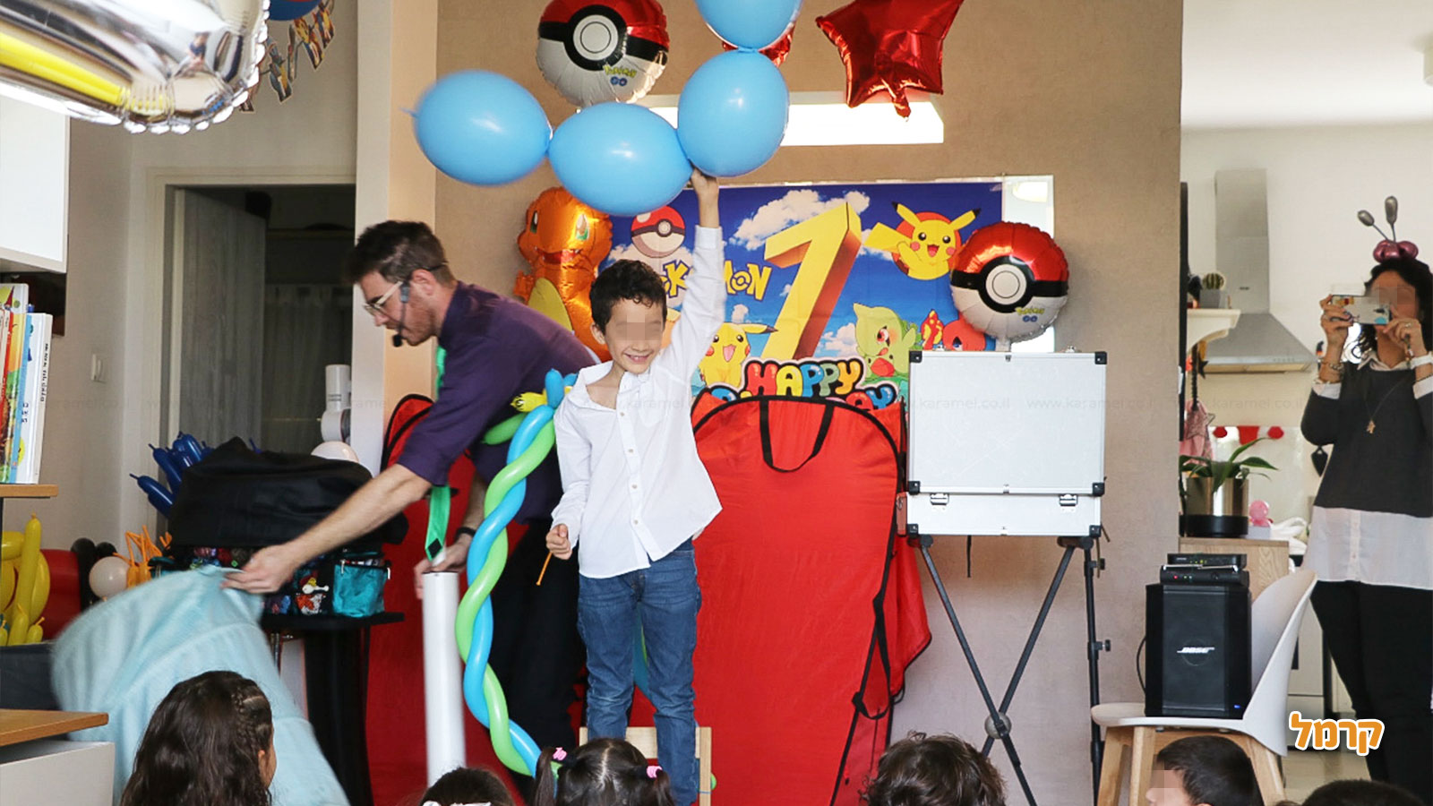 הבלונים הקסומים של תמיר - 073-7823093