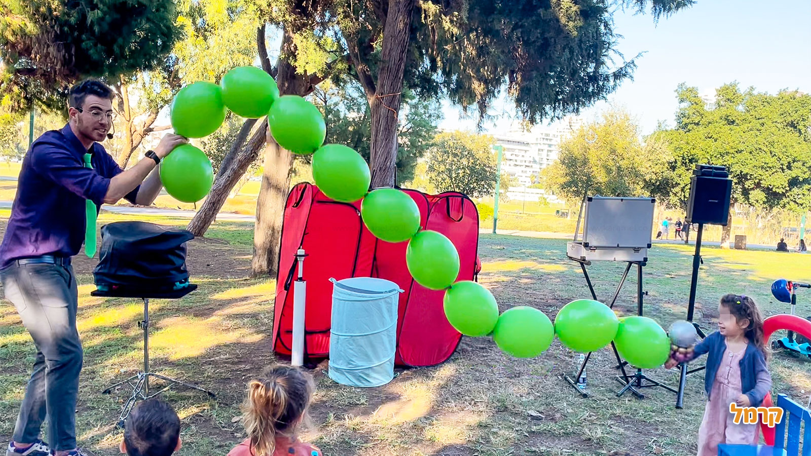 הבלונים הקסומים של תמיר - 073-7823093