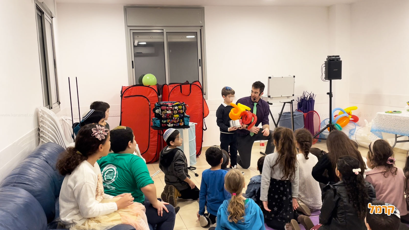 הבלונים הקסומים של תמיר - 073-7823093