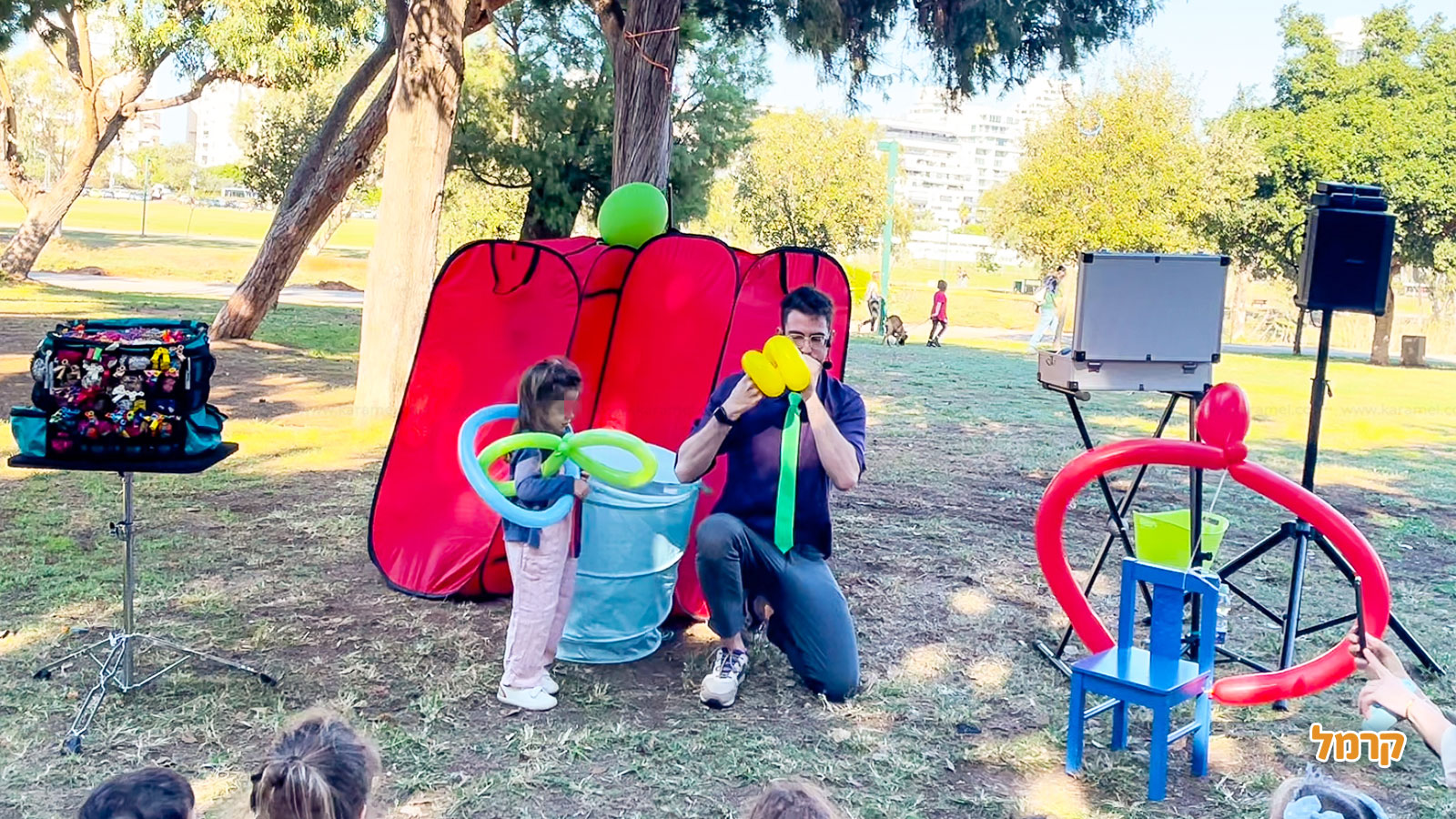 הבלונים הקסומים של תמיר - 073-7823093