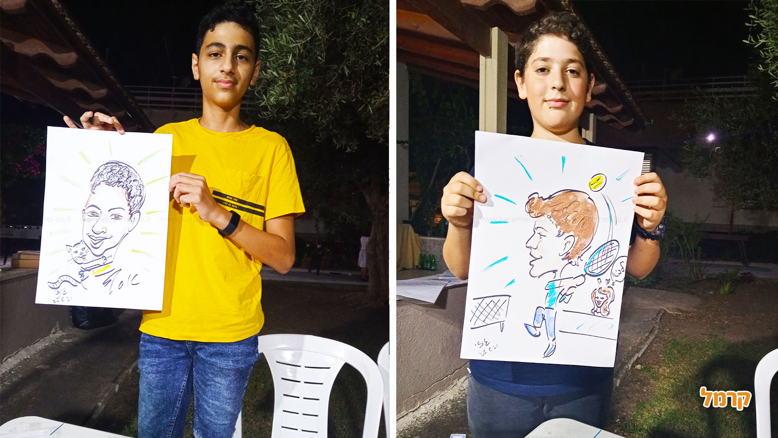 גנזי הקריקטוריסט חוויה לכל אירוע - 073-7592173