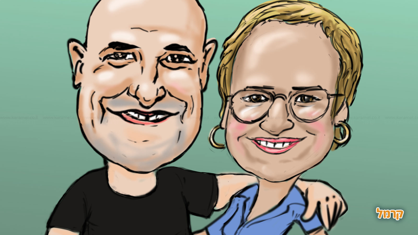 גנזי הקריקטוריסט חוויה לכל אירוע - 073-7592173