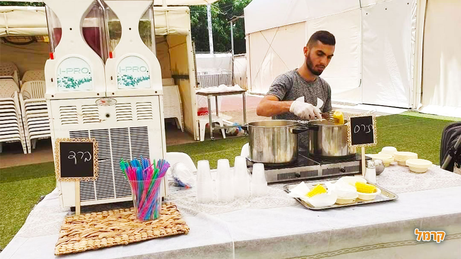 הממלכה של ענברי - דוכני מזון ומתנפחים - 073-7756932